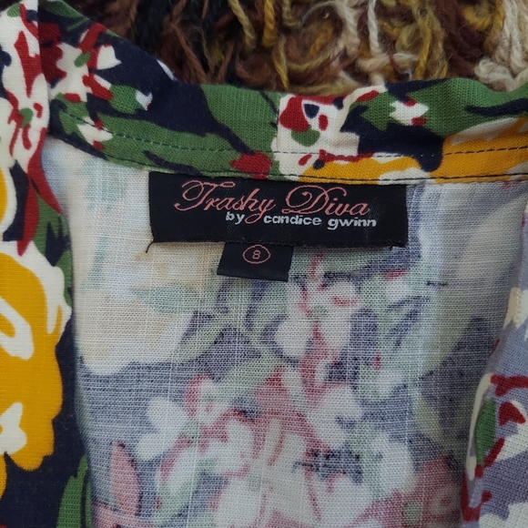 Trashy Diva Victory Floral Jenny Dress size 8 - Picture 3 of 8